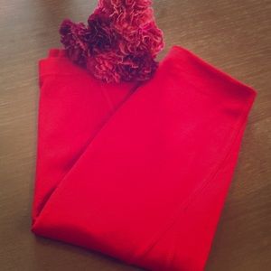 Red Holiday Pencil Skirt